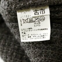 美品 UNTITLED アンタイトル 大粒ビジュー 厚手ニット チュニック 2号 M 秋 冬 24A01_画像5