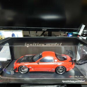 【ignition model】 1/18 FEED RX-7 (FD3S) 魔王 Red