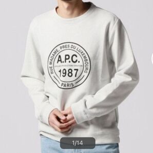 ロゴスウェット/a.p.c.