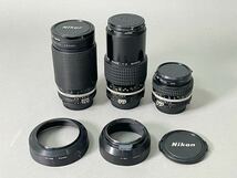 Nikon ニコン F3 一眼レフ フィルムカメラ MD-4 モータードライブ SB-12 NIKKOR 200mm 1:4 / 35-135mm 1:3.5-4.5_画像8