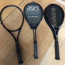 R511【ラケット 16本 まとめて！】バドミントン テニス YONEX KAWASAKI ミズノ GOSEN 木製 レトロ ヴィンテージ 現状品 ジャンクあり_画像5