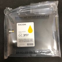 H106 RICOH（リコー） ジェルジェットカートリッジ GC31 未開封品　４色セット_画像5