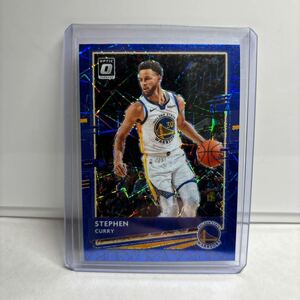 Stephen Curry Blue Prizm パラレル 2020-21 Panini NBA Donruss Optic