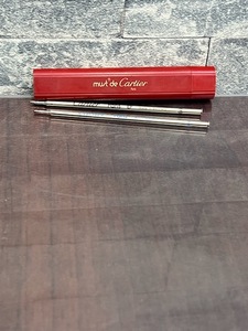 Cartier カルティエ　リフィル ボールペン替え芯　黒　EF+青 F