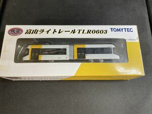 送料無料 中古 TOMYTEC トミーテック 鉄道コレクション 鉄コレ 富山ライトレール TLR 0603 黄色 N化 TM LRT01 動力ユニット 