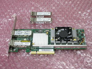 NEC / 10GBASE接続基本ボード(SFP+/2ch) N8104-128 / SFPモジュール *2 / Express5800/R120e-2M 取り外し品 / No.R938