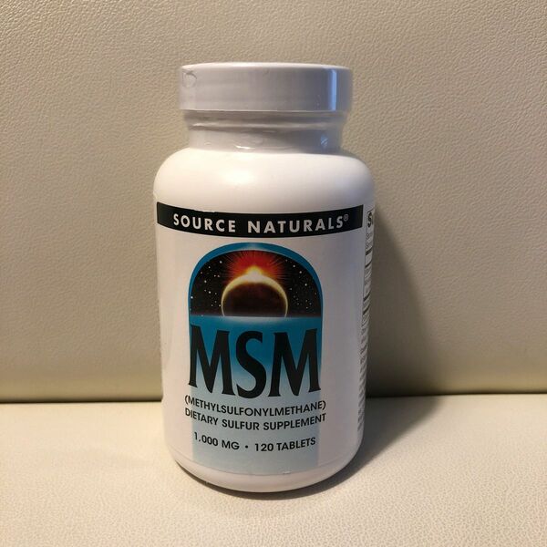 MSM source naturals 写真の物をお届けします。