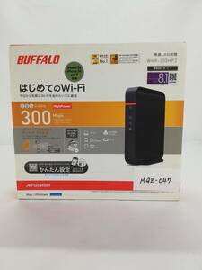 BUFFALO バッファロー　はじめてのWi-Fi 今日から気軽にWi-Fiを始めたい方に最適　HighPower 300Mbps　WHR-300HP2