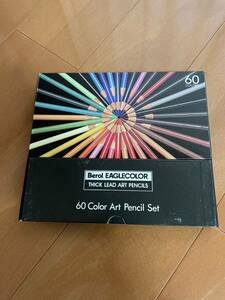 【未使用】Berol Eagle Color ベロールイーグルカラー60色色鉛筆　サンフォード　カリスマカラー