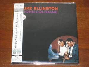 DUKE ELLINGTON & JOHN COLTRANE デューク・エリントン & ジョン・コルトレーン S/T 2023年発売 紙ジャケ SHM-SACD SACD専用盤 国内帯有