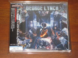 GEORGE LYNCH ジョージ・リンチ/ ギターズ・アット・ジ・エンド・オヴ・ザ・ワールド 2023年発売 CD 国内帯有