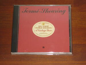 MEL TORME & GEORGE SHEARING トーメ & シアリング/ VINTAGE YEAR 2004年発売 Concord社 SACD 輸入盤