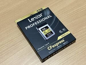 LEXAR レキサー　Lexar Professional CFexpress Type Bカード 128GB　LCFX10-128CRB　開封未使用品②