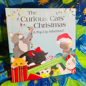 The Curious Cats' Christmas 仕掛け絵本　絶版　洋書　ヒグチユウコ　ぢゅの　Coony フェリシモ　猫部