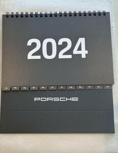 ポルシェ 2024年 卓上カレンダー 未開封 新品 高級 スポーティ スポーツカー レア 718 マカン ボクスター