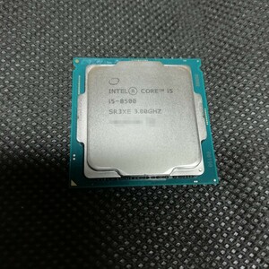 Intel　Core i5 8500　CPU　SR3XE　BIOS起動確認済　【中古、ジャンク扱】