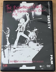 The Boomtown Rats ブームタウン・ラッツ Live at Hammersmith Odeon 1978 DVD 中古 ROCK PUNK NEW WAVE ライヴ映像