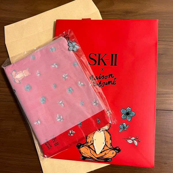 SK-II メゾンギツネ ポーチ ショッパー ノベルティ