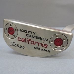 A31A★タイトリスト SCOTTY CAMERON パター California DELMAR 34インチ★発送方法S