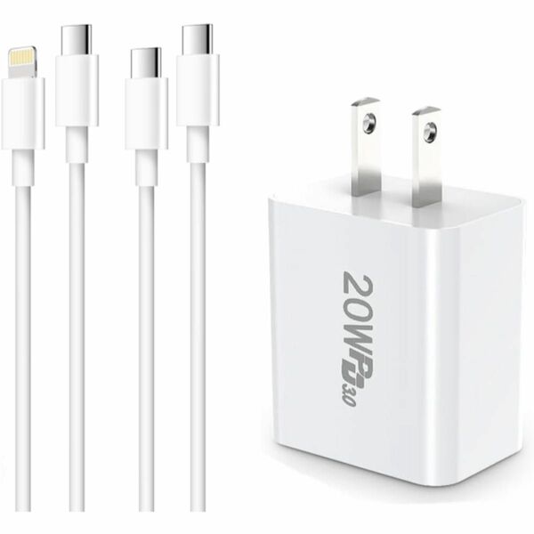 iPhone 充電器 PD 20W USB C 充電器 急速充電 6063