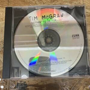 ◎ ROCK,POPS TIM MCGRAW - NOTHIN' TO DIE FOR シングル CD 中古品