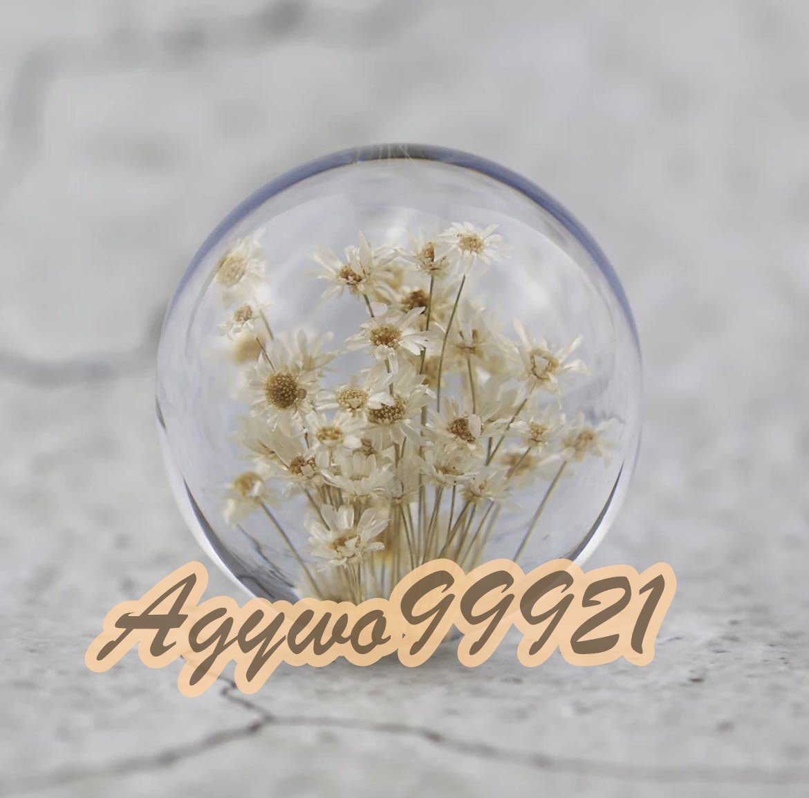 Handmade Natural Daisy Flower 7cm Natural Plant Specimen Interior Object Decoration Glass Resin Flower Daisy Crystal Glass DJ999, Interior accessories, ornament, others