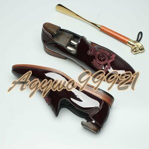 XX-SHJQ N56108 Wine Red Craftsman ручной работы 40 размер 25.cm