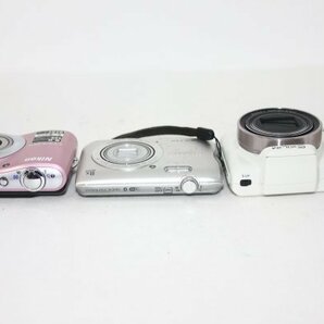 【カメラ3台まとめ売り】Nikon A300・Nikon L21・CASIO EX-H60 #0093-661の画像3