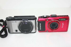 【カメラ2台まとめ売り】CASIO EX-ZR1600・Olympus TG-3 #0093-680