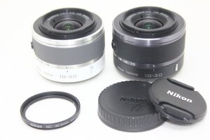 【レンズ2点まとめ売り】Nikon 1 NIKKOR VR 10-30mm f/3.5-5.6 #0093-702