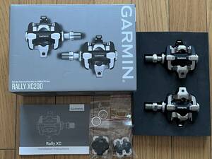 美品！Garmin Rally XC200 ペダル型パワーメーター 両脚計測 国内正規品 ガーミン ラリー