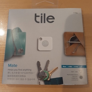 Tile　タイル　忘れ物防止タグ　Tile Mate　電池交換版　防滴タイプ　RT-13001-AP　新品