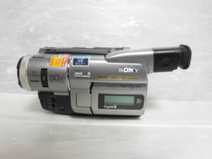 ジャンク SONY Digital Handycam DCR-TRV110 ソニー デジタル ハンディカム カメラ ビデオカメラ 本体のみ 付属欠品、バッテリー欠品あり