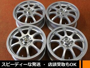 ★☆ LM SPORT ガリキズ無し 売り切り品！★☆ 15×6J +42 PCD100/4H 4本 ヴィッツ スイフト ノート ★迅速発送 店頭受け取り対応 長野県