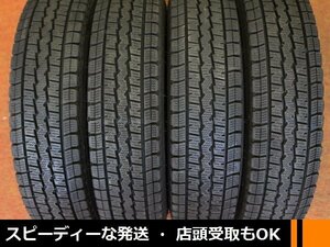 ★☆ 希少サイズ 145R12 LT 8PR スタッドレス 4本 2020年製 ★☆ DUNLOP WINTERMAXX SV01 8P.R. バモス アクティ ★迅速発送 送料安い