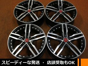 ★☆ 共豊 シャレン SHALLEN ★☆ 17×6.5J +45 PCD100/4H 4本 ガリキズ目立ちます ヴィッツ アクア スイフト フィット ★迅速発送