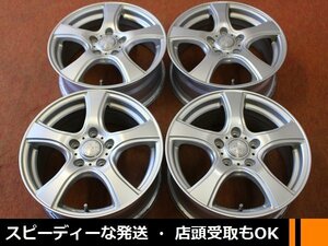 ★☆ VIOLENTO ★☆ 16×6.5J +55 PCD114.3/5H 4本 オデッセイ エリシオン ストリーム ★迅速発送 店頭受け取り対応 長野県