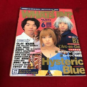 b-008※2ワッツイン 1999年6月号 ソニーマガジンズ