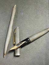 SHEAFFER シェファーSTERLING SILVER●万年筆・ボールペンセット●おまけケース付き_画像2