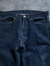 濃紺70s LEVIS 501 66後期（チェーン）極上ボタン裏刻印6W33ヴィンテージ ビンテージ オリジナル1977年6月製造赤耳66前期BIGE501xx502505_画像2