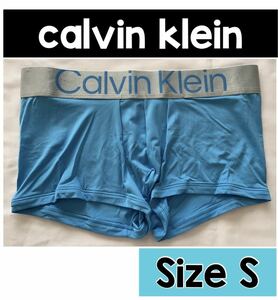 Calvin Klein ローライズ ボクサーパンツ 水色　Sサイズ　カルバンクライン 