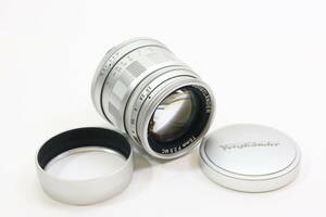 【外観美品】◎Voigtlander フォクトレンダー COLOR-HELIAR 75mm F2.5 MC ジャンク品