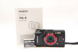 ◎OLYMPUS オリンパス Tough TG-5 防水 防塵 耐衝撃 耐荷重（取説付）