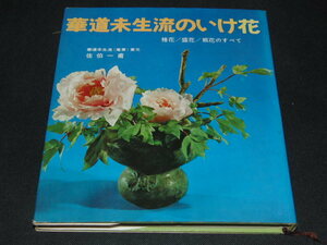 ｌ４■華道未生流のいけ花ー格花 盛花 瓶花のすべて/佐伯一甫/昭和42年１刷