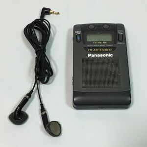 ◆現状品◆Panasonic パナソニック TV-FM-AM 3バンド ポケットラジオ RF-HS90