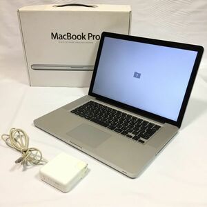 ◆現状品◆Apple アップル MacBook Pro 15インチ 15-inch Late 2011 A1286 2.2GHz Core i7/メモリ4GB/ストレージなし/Radeon HD 6750M