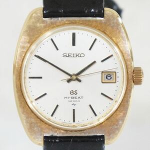 稼働品 SEIKO グランドセイコー GS ハイビート 36000 4522-8010 18K 総重量:約63.7g デイト メンズ 手巻き 腕時計 4812206091