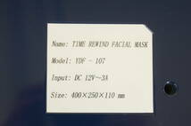 MIRACLETOX ミラクルトックス YDF-107 TIME REWIND FACIAL MASK フェイシャルマスク 美容機器 4512091041_画像4