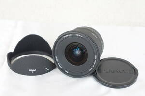 SIGMA シグマ EX ZOOM ASPHERICAL 17-35mm F2.8-4 カメラレンズ フード付き 9712096091