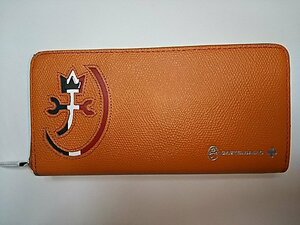 カステルバジャック CASTELBAJAC ラウンドファスナー長財布 CARNET カルネ 牛革 オレンジ 032615